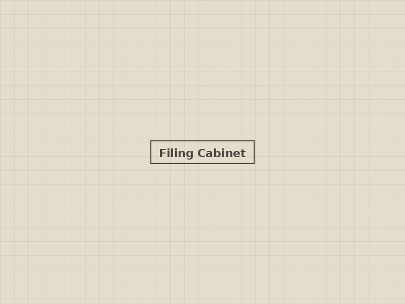 Metal filing cabinet with lock, used office storage Qatar