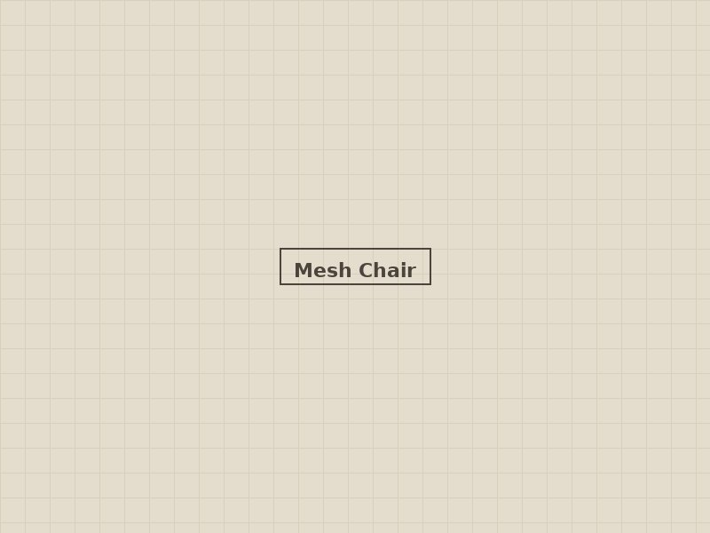 Ergonomic mesh office chair, black, used office furniture Doha