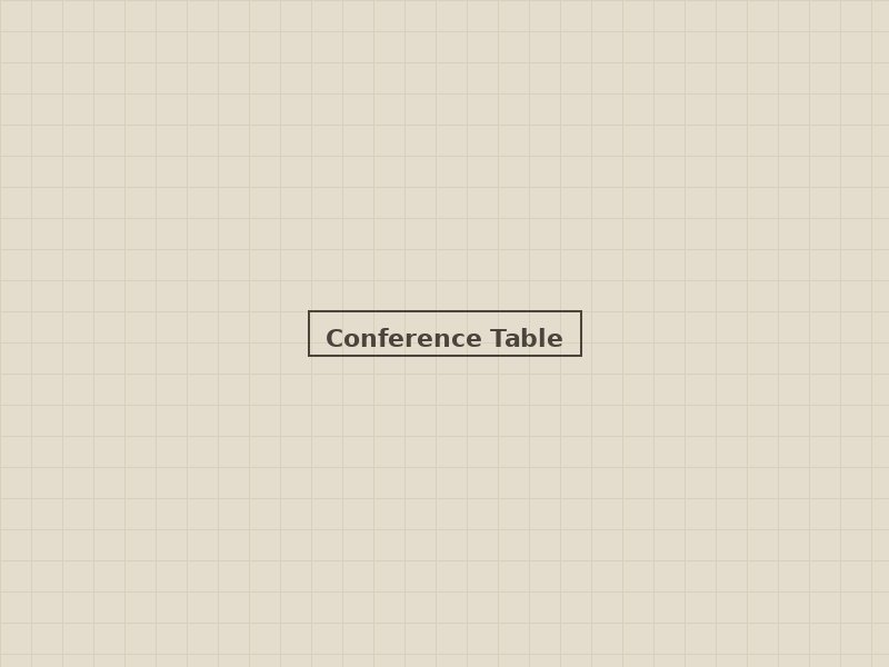 8-seat conference table, used meeting room furniture Doha